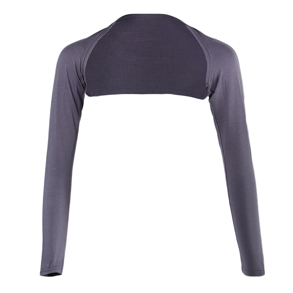 Fashion Women’s Soft One Piece Long Sleeved Elastic Modal Arm Warm Cover Shrug Hijab Tops Muslim Clothes