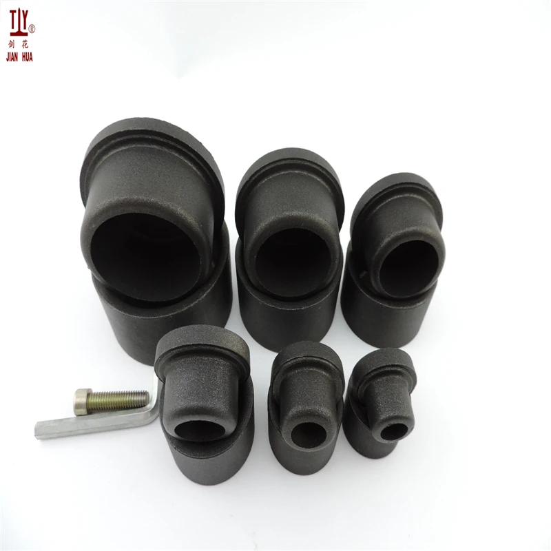 

Free Shipping 6pcs/set 6mm Thick Non-stick Coating Black Medium Welding Parts Die Head 20-63mm Plastic Welding Nozzles Plastic