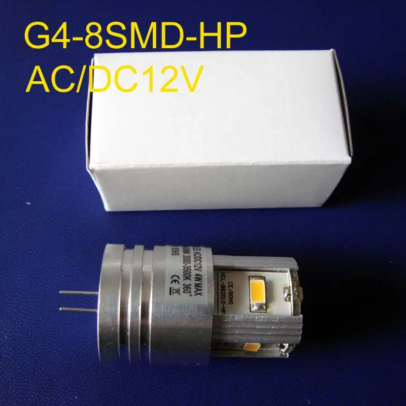 

High quality AC/DC12V G4 led bulb,12VAC LED G4 bulb led G4 Downlights,G4 Led crystal light GU4 led 12v free shipping 12pcs/lot