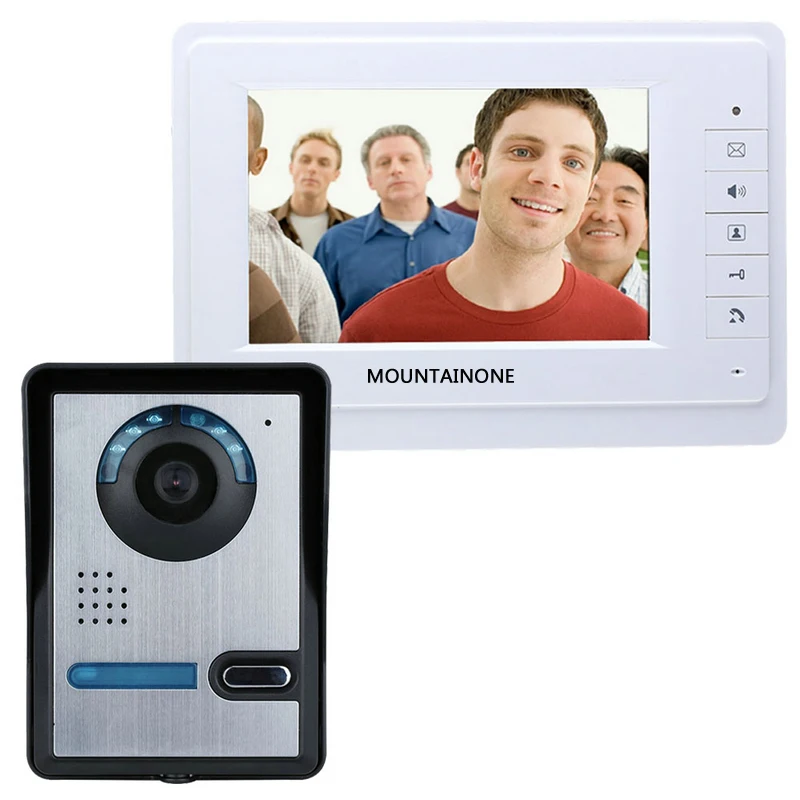 

7 Inch Video Door Phone Intercom Doorbell IR Night Vision