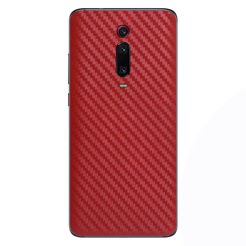 Carbon Fiber Skins Film Wrap Skin Phone Back Paste Film Sticker For XIAOMI Mi9 Mi8 SE Mi8 Lite MIX3 MIX2S Redmi K20 Pro Redmi 7