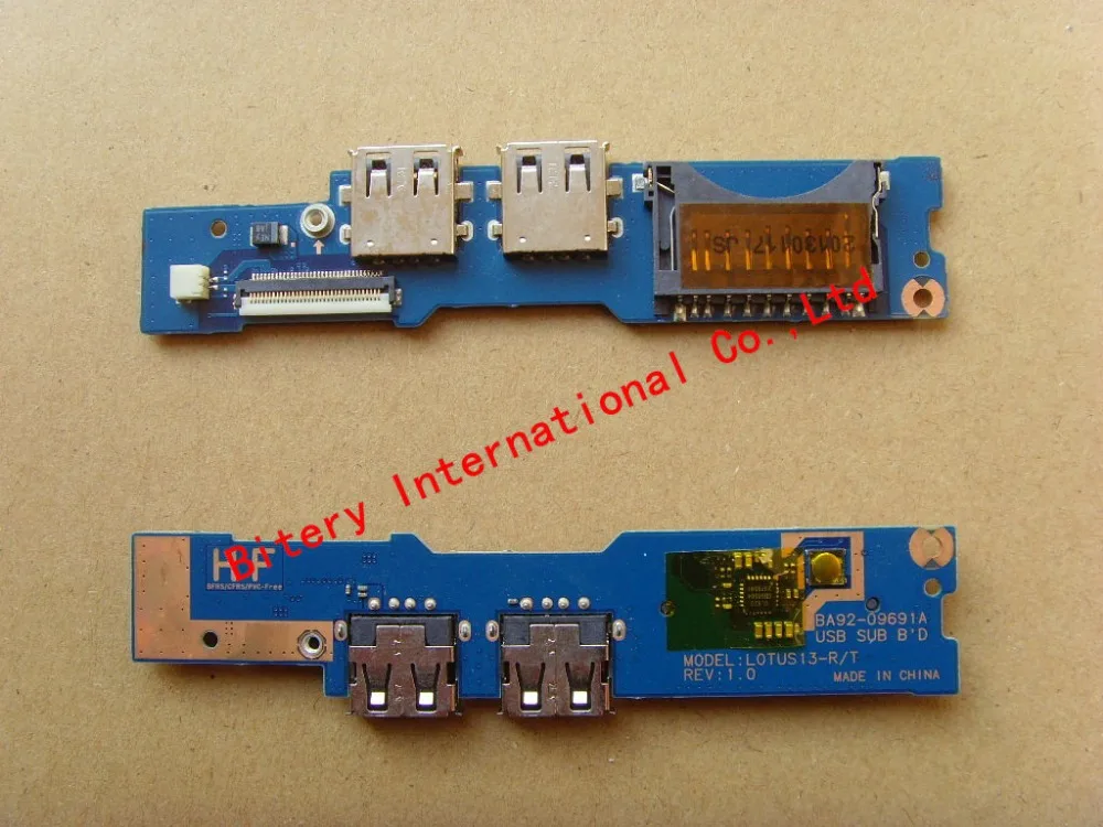 USB Power Button Board Card Reader BA92-09691A for Samsung NP530 NP540U3C NP530U3C