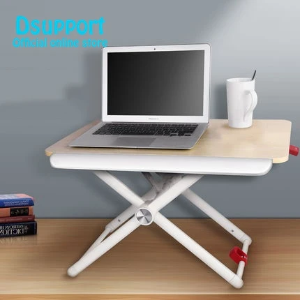 New arival TR3 Notebook Laptop Desk Riser Ergonomic EasyUp Height Adjustable Sit Stand Computer Desk Lapdesk Monitor Hold