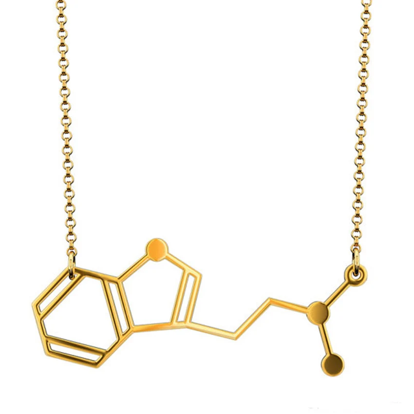 DMT Molecule Necklace