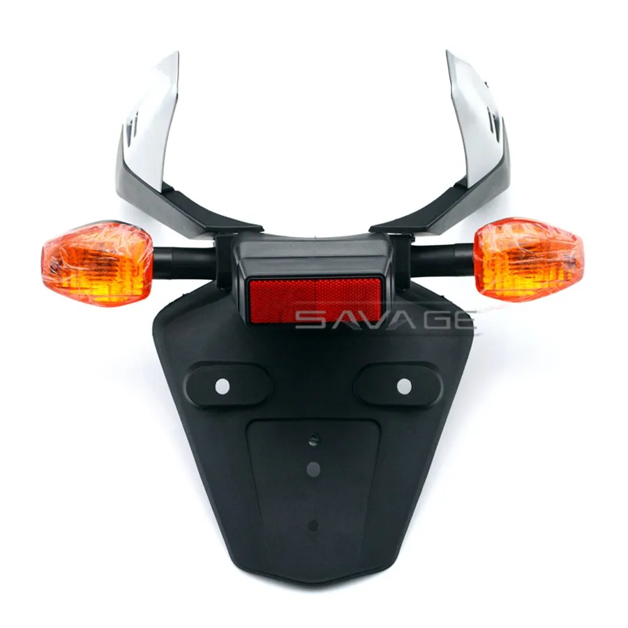 For HONDA CBR 600RR CBR600RR 03-06, CBR1000RR 04-05 Fender Eliminator Registration License Plate Holder Bracket with Turn Signal