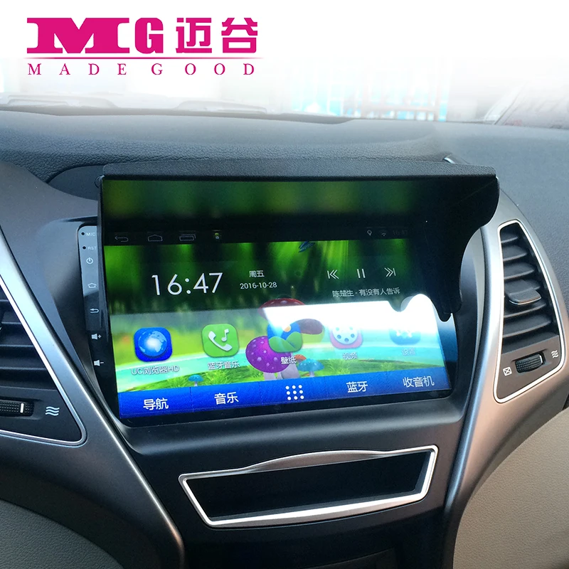 Pare-soleil à clip pour écran de navigation CarAndroid, pare-soleil de voiture, grand navigateur, 9-12 \