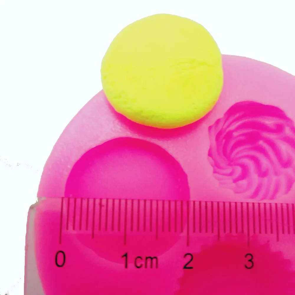 Molde de silicona para Fondant, moldes de Chocolate con forma de helado, herramientas de decoración para hornear, moldes de caramelo, Gel de sílice