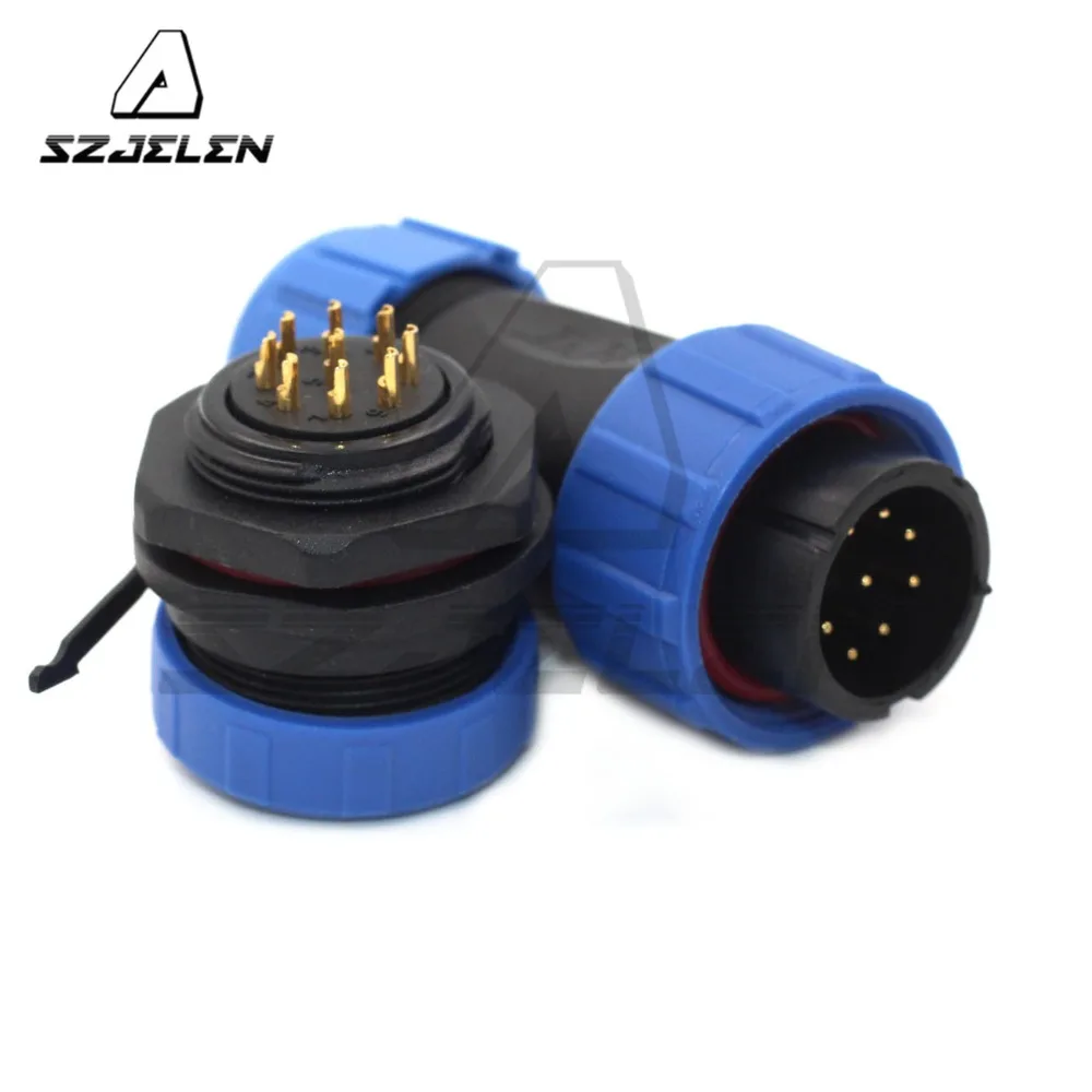 SP2110/SY2112, 9 Pin Connector,Waterproof Connector,Automotive Connector,Aviation Plug,Cable Gland,Circular Connector