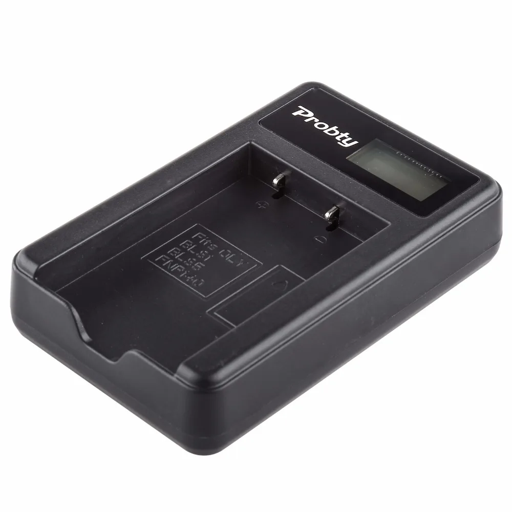 For Olympus PS-BLS1 PS BLS1 LCD USB Charger for Olympus E-PL1 E-P3 E-PL3 E-P1 E-P2 Evolt E-400 Evolt E-420 Evolt E-410 E-450