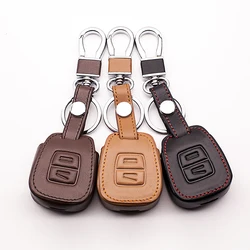 2017 Hoge Kwaliteit 100% Top Laag Leer Autosleutel Cover Voor Opel Astra Zafira Omega Astra Mk4 Vectra Stofafscheider key Case