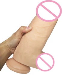 25*8CM Giant Huge Dildo Super Big DildoS Suction Cup Realistic Artifitial Penis Anal Butt Masturbator Erotic Sex Toy for Women