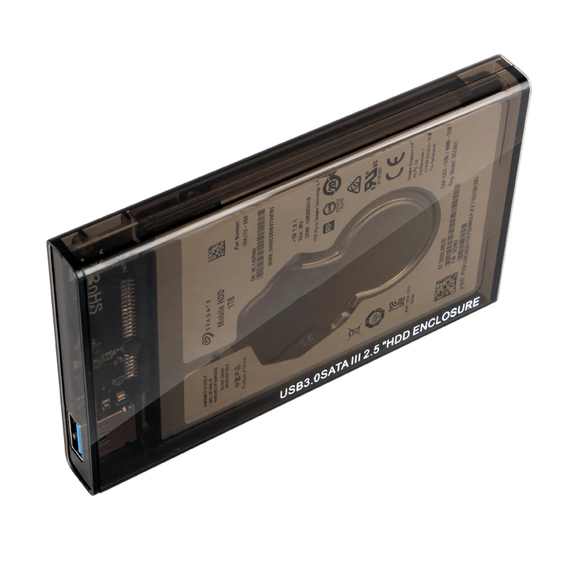 2.5 HDD Trường Hợp SATA để USB 3.0 Adapter Bên Ngoài Bao Vây Ổ Cứng cho SSD Đĩa HDD Box Trường Hợp HD 2.5 SSD Trường Hợp SATA để USB