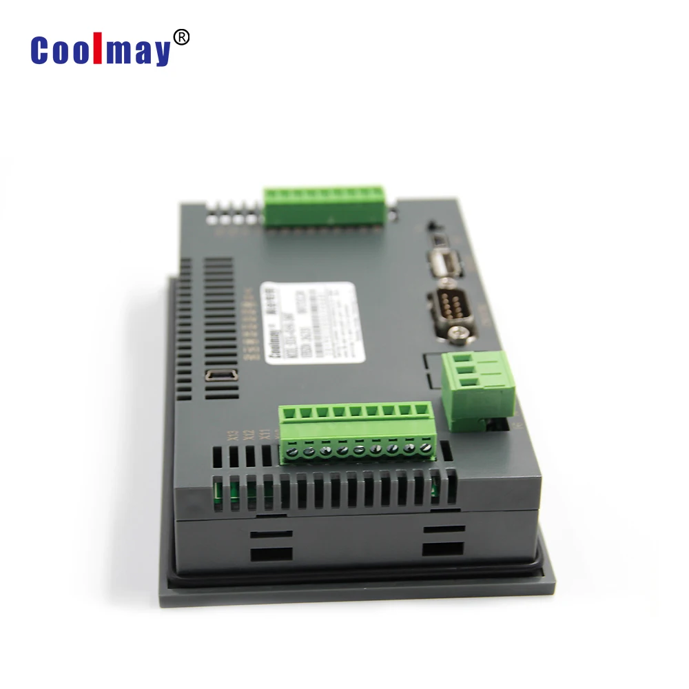 coolmay 4.3 inch plc all in one cost save HMI PLC All in one come with 5 AD 2DA Factory directly Sell