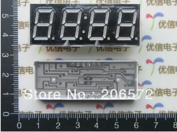 

0.28 0.36 0.4 0.56 0.8 inches 4 bit common cathode or common anode Digital tube / Nixie tube red light with time show