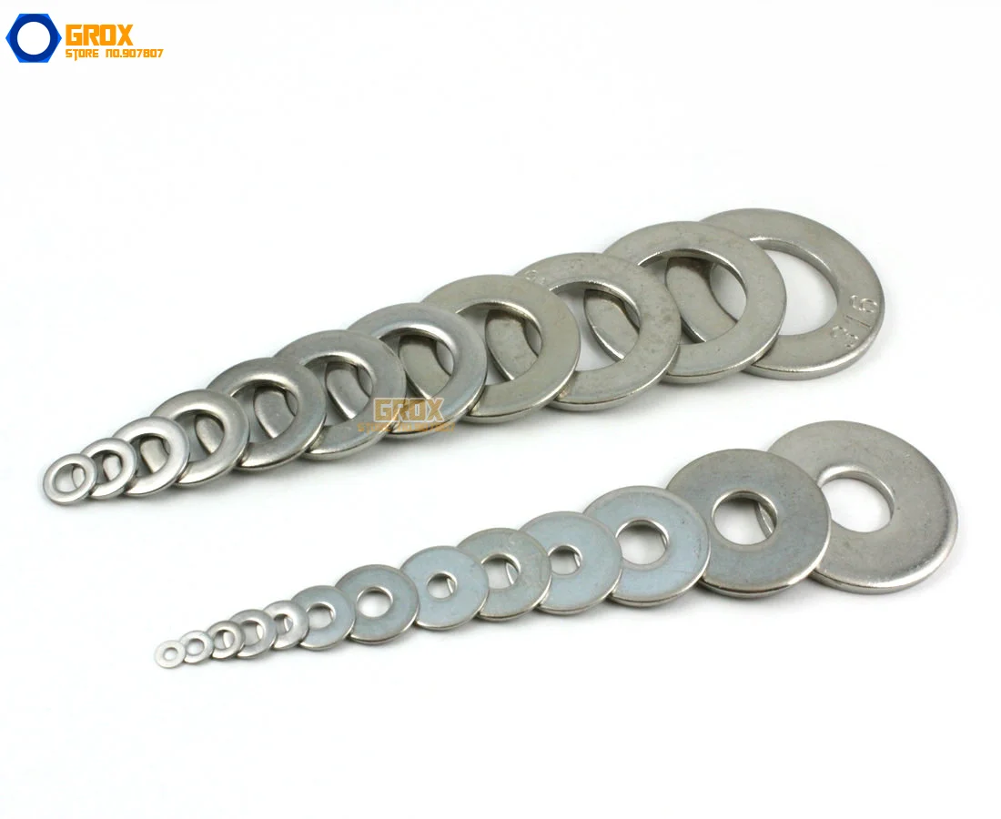 50 Stuks M10 * 20*2mm 316 Rvs Sluitring Marine Grade