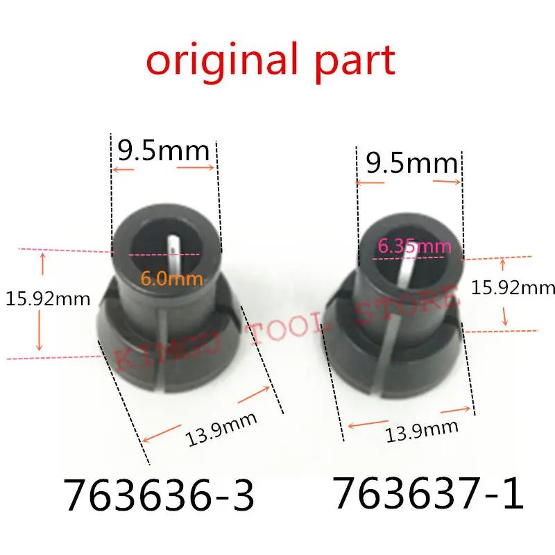 Collet Cone for MAKITA  1/4\