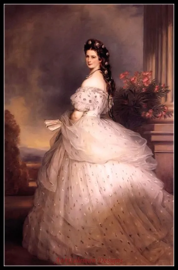 needlework-for-embroidery-diy-dmc-high-quality-counted-cross-stitch-kits-14-ct-oil-painting-empress-elisabeth-of-austria