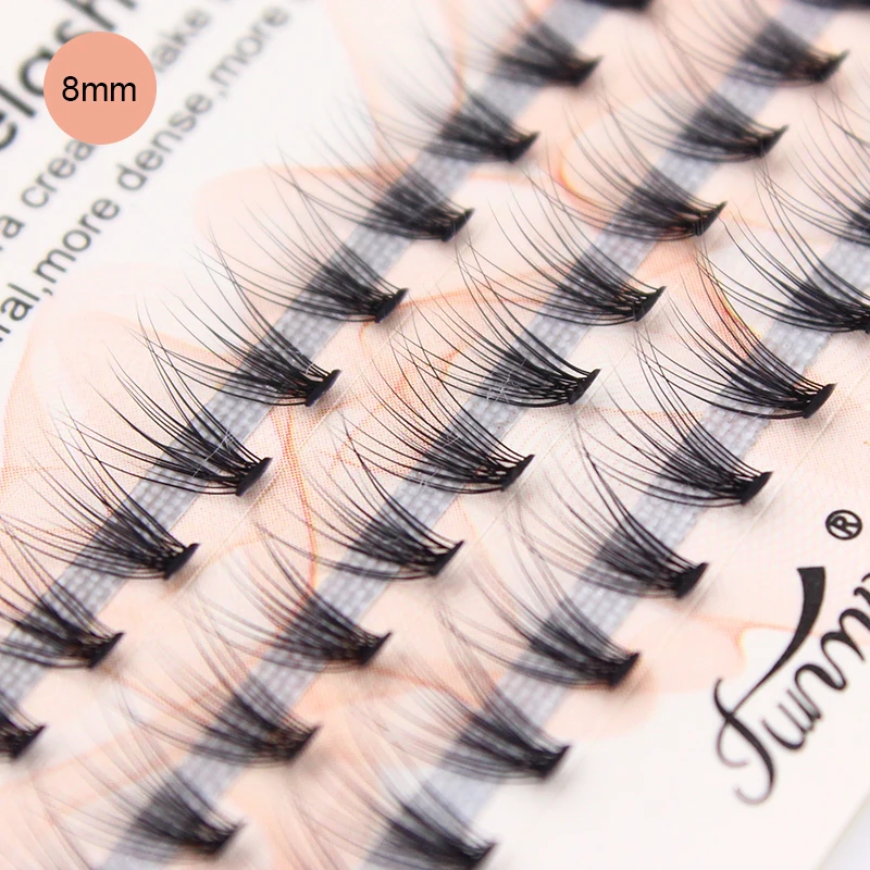 Picture 4: Pro C Curl 0.07mm Fans 20Flares Cluster Lashes Premade Russian Volume Eyelash Extensions Natural False Individual Eye Lashes