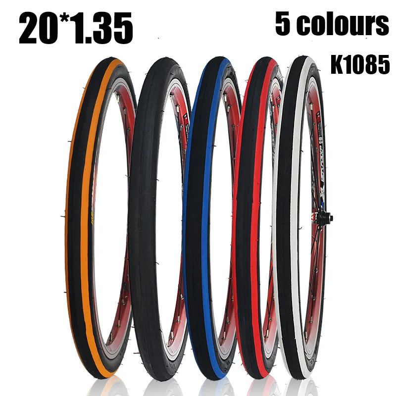 5 Colours 60TPI 20*1.35 (32-406) BMX Bicycle tire 20