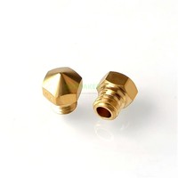 1pc Brass Nozzle size 0.2mm 0.3mm 0.4mm 0.5mm 0.6mm 0.8mm 1.75mm for Flashforge Finder Creator pro Dreamer 3D printer parts