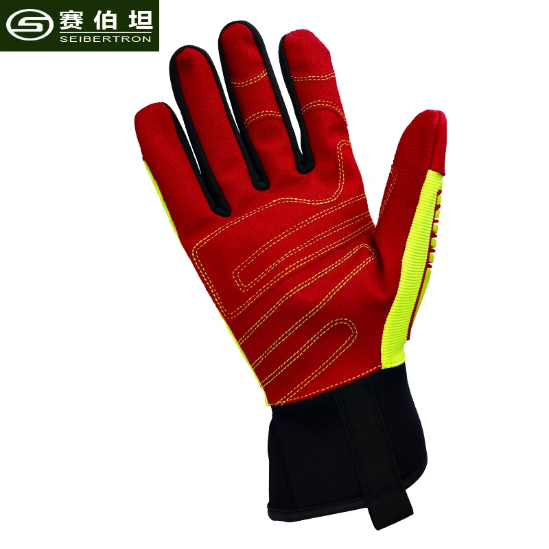 Seibertron Men And Women Rigging Assembly Gloves Wear-resisting Non-slip Impact resistance Intimate Design Outdoor Sport Gloves