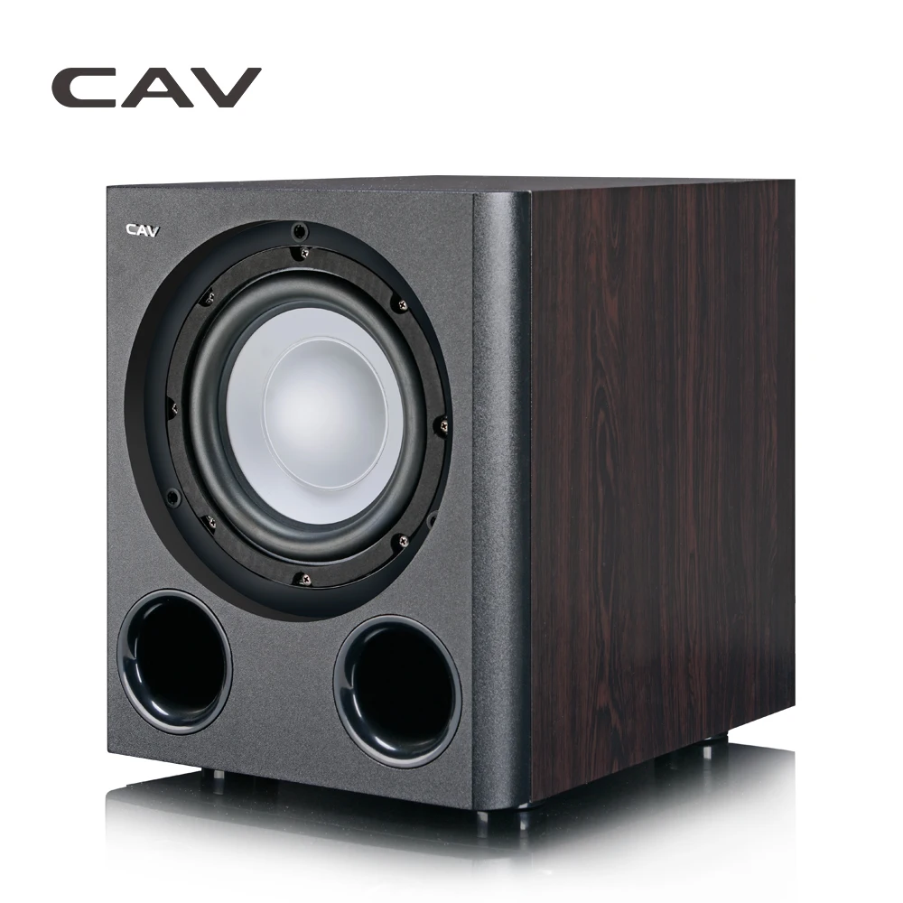 CAV Q3BN Subwoofer Home Theater 5.1 Lighter Type 8-Inch Powered Subwoofers