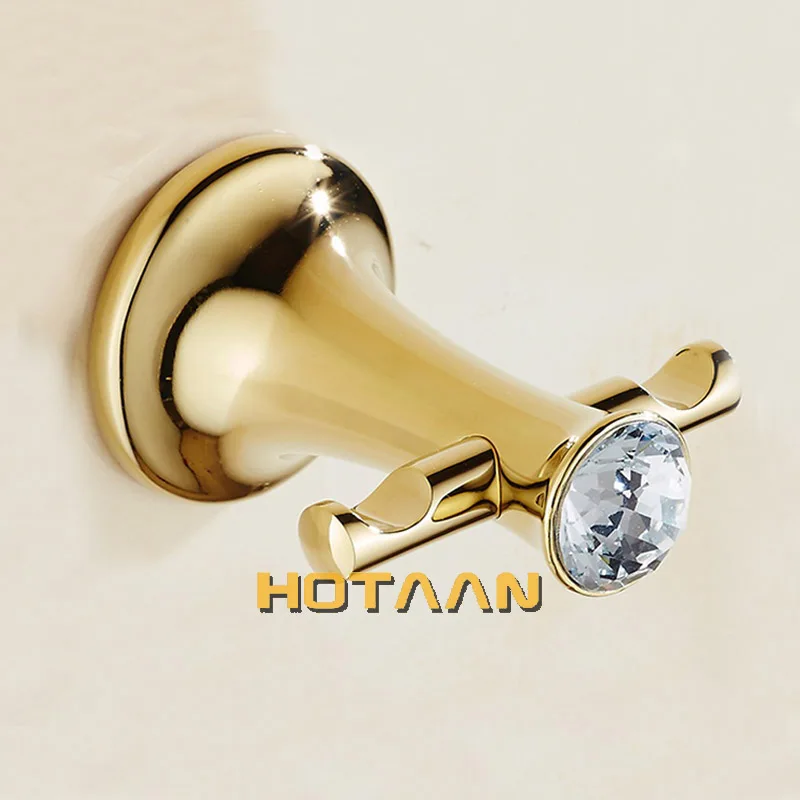 Wall mounted stainless steel Bathroom Accessories Set,Robe hook,Paper Holder,Towel Bar,Soap Holder,gold bathroom sets,HT-813800