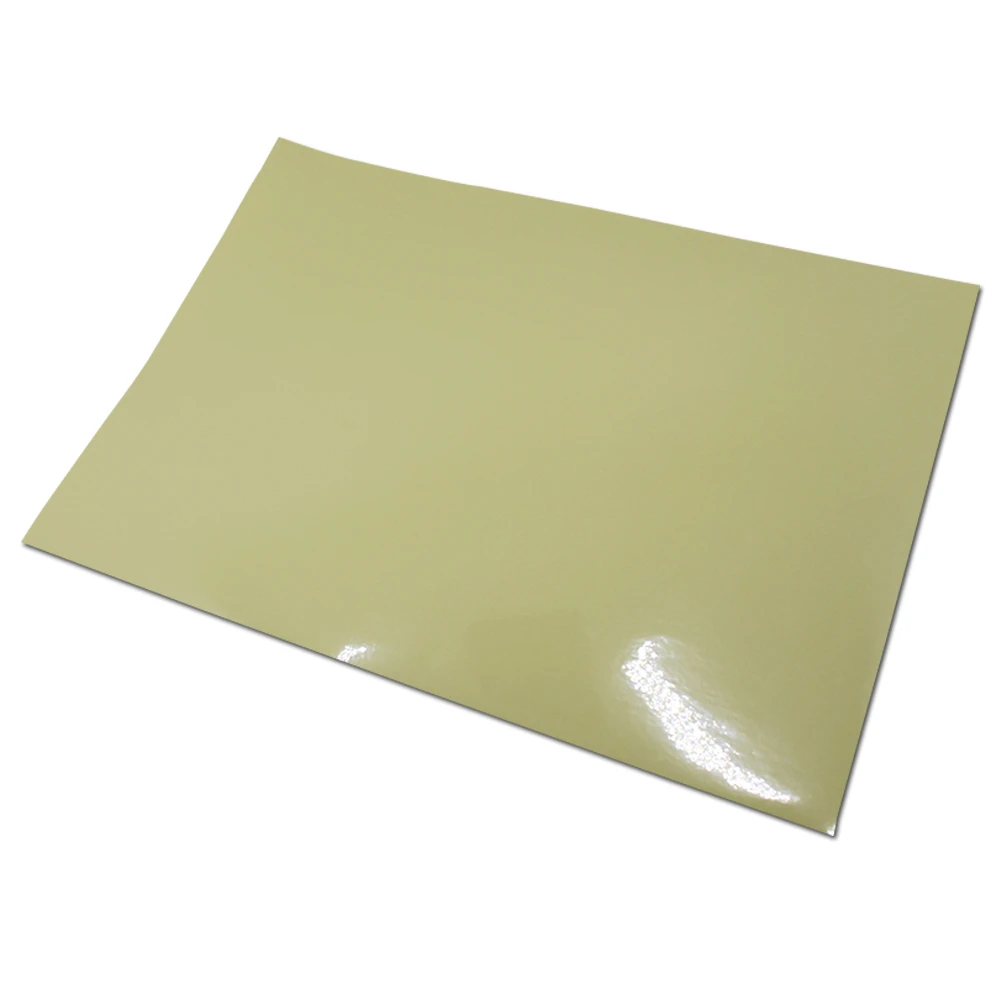 21*29.7cm 20Pcs Clear PET Self-Adhesive Printer A4 Kraft Paper Sticker for Party Wrap 8.3x11.7