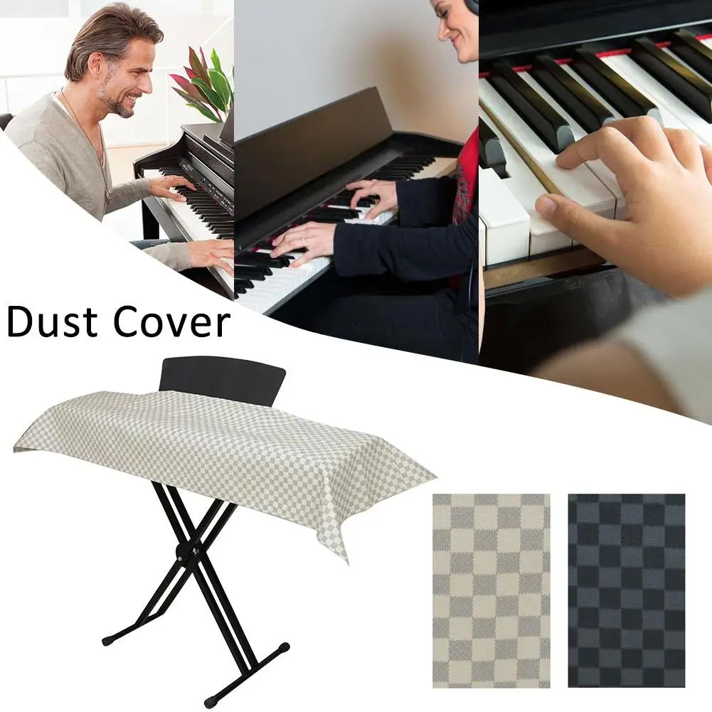 Universal Keyboard & Digital Piano Dust Cover For 88 Keys | Book-stand Opening | Premium | Double Layered For Additional Protect