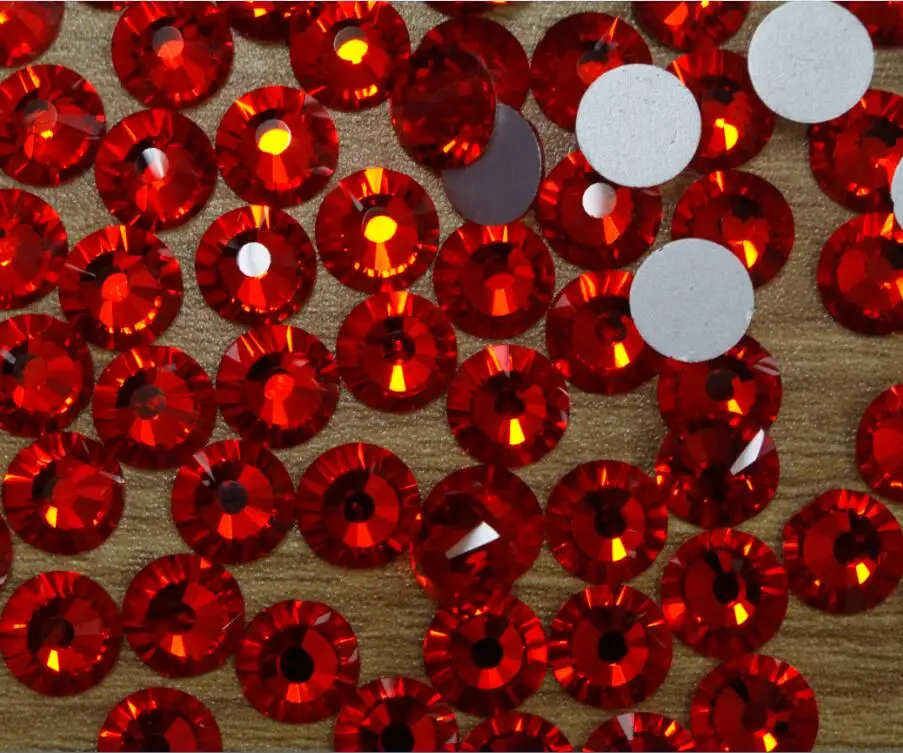 144pcs ss40 lt saim color Top quality Largest size Flat back Non hotfix rhinestones 8mm  glue on crystal super shine glass