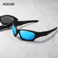 KDEAM Outdoor Sports Polarized Sunglasses Men Curve Cutting Frame Stress-Resistant Lens Shield Sun Glasses Women KD0623 - Image 6