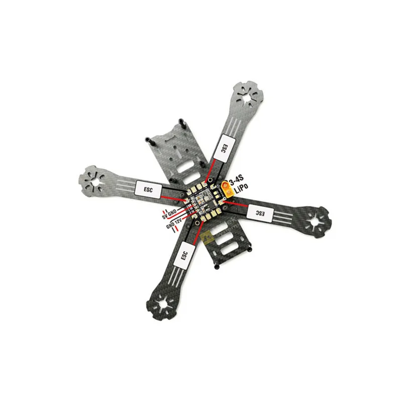 30.5*30.5mm MATEK XT60 Power Hub PDB Power Distribution Board with BEC 5V/12V For F3 F4 F7 CC3D Flight control FPV Racing Drone