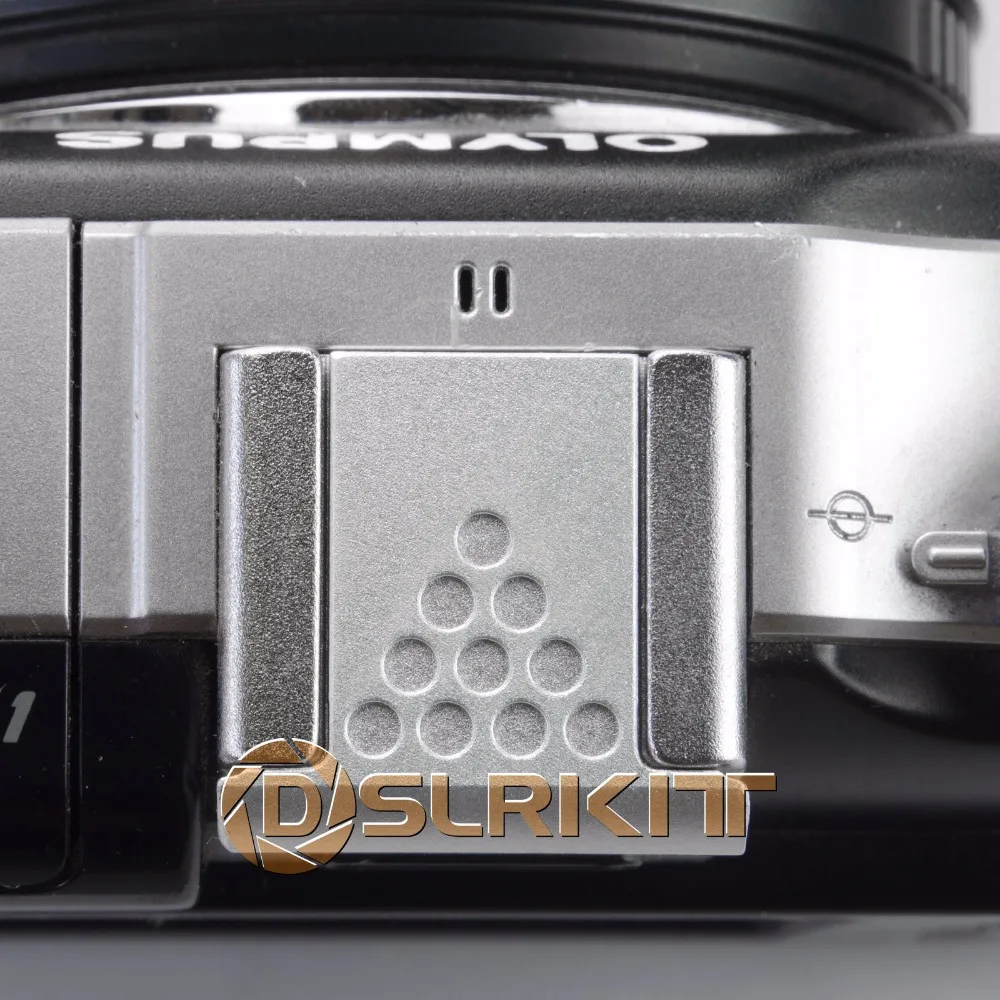 เงินโลหะสากลรองเท้าที่น่าสนใจสำหรับCanon Nikon P Entaxฟูจิกล้อง