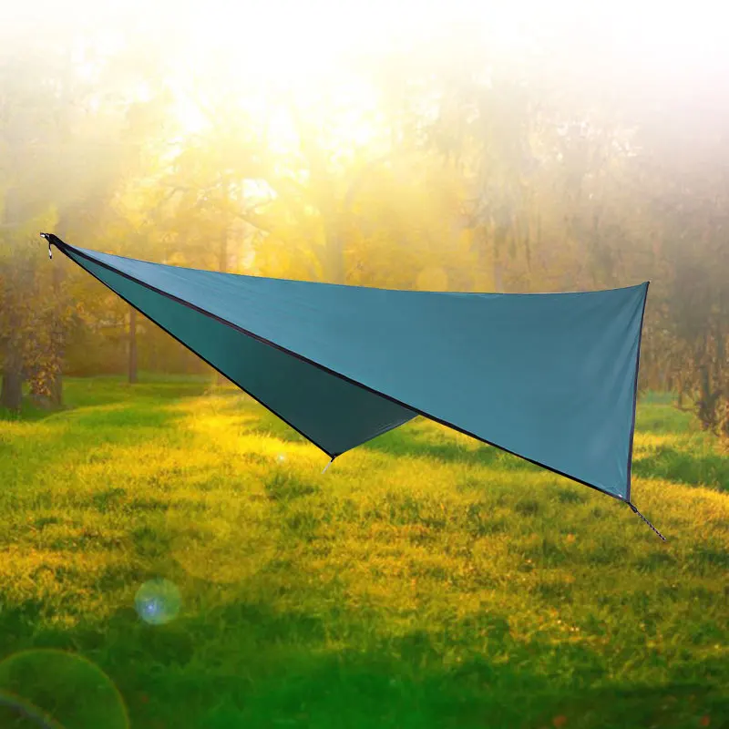 

Ultralight Tarp Outdoor Camping Survival Sun Shelter Shade Awning Silver Pergola Waterproof Beach Tent Hammock Shelter