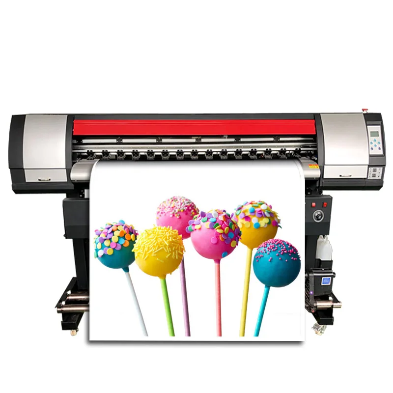 

5ft Wallpaper Printer Plotter 1600Mm 64 inch Eco Solvent Printer With Rip Cmyk Inkjet Banner Printing Machine