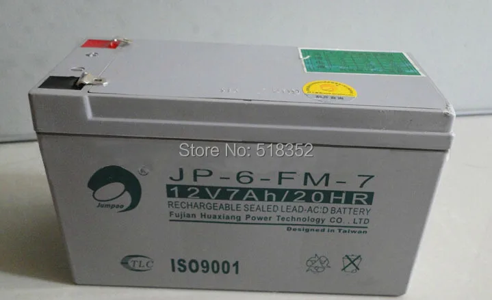 

353507306 Charmilles CUT20P UPS Backup Battery 12V 7Ah, Wire EDM- LS Machine Spare Parts Wholesale