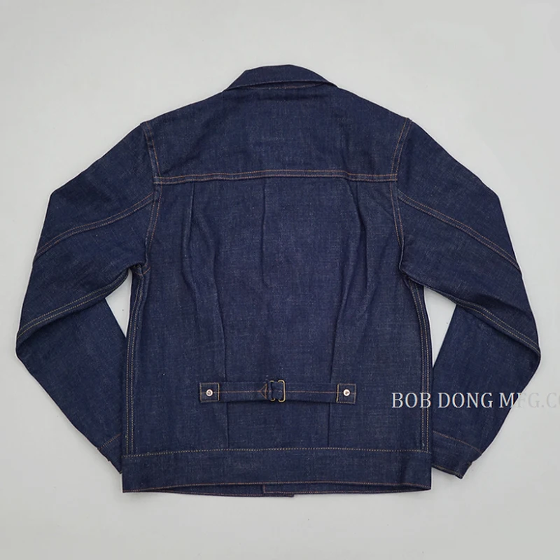 BOB DONG Reproduction 16oz Classic 506xx Type 1 Jean Jacket 1940s Men Denim Coat