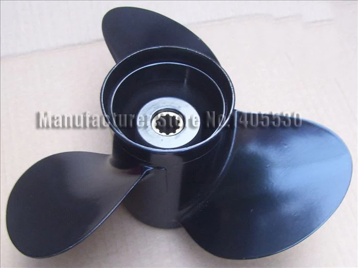 Aluminum Outboard Propeller 10 slots For Suzuki 4 stroke 25-30hp Outboard Motor Engine  101/4x11