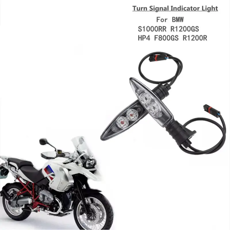 2pcs indicatori di direzione a LED per BMW F650GS R1200R S1000RR F800GS/R K1300S G310R/GS F800ST