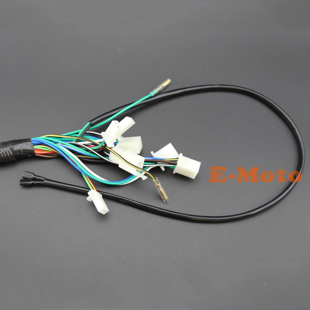 WIRE LOOM WIRING HARNESS WIRELOOM 50cc 70cc 110cc 125cc ATV QUAD BIKE BUGGY GO KART