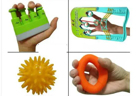 Hand function rehabilitation training on finger force grip ball exercise equipment finger strength grip force grip ring