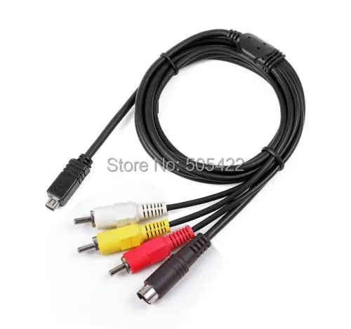 1.5M AV Cable Lead for Sony Handycam Camcorder VMC-15FS High Quality