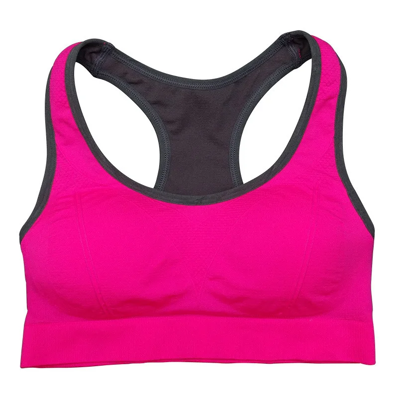 HOT Professional Women Fitness exercise Sports Bra Push Up Breathable Yoga Bras Underwear GYM lady Running Neon Color Quick Dry