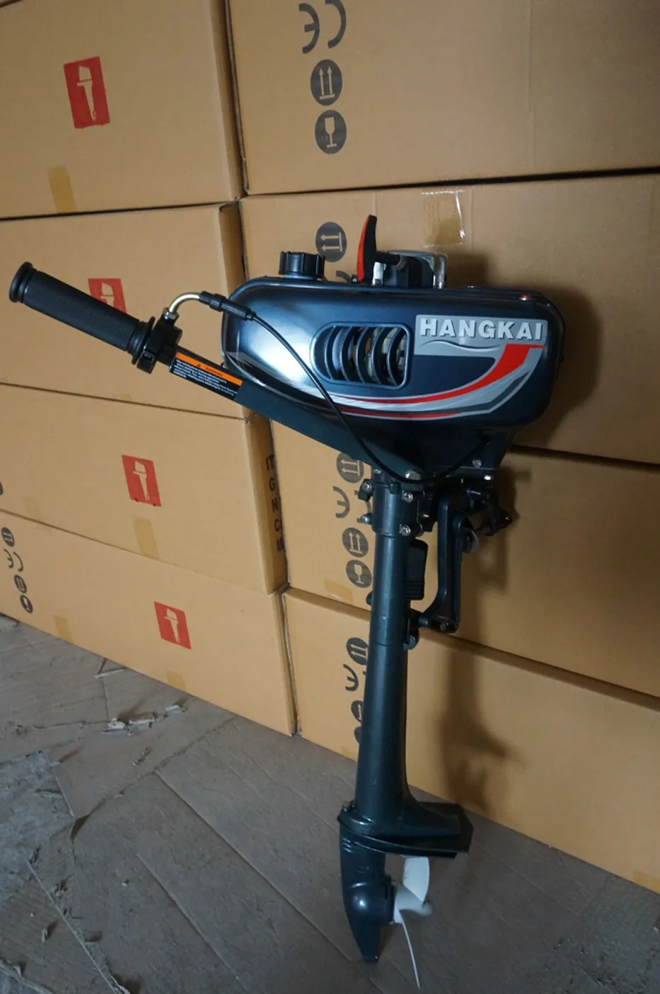 Facotry Sale Hangkai 2-Stroke 3.5HP Boat Engine Outboard Motors Water Cooled Marine Engine 100% Full Warranty