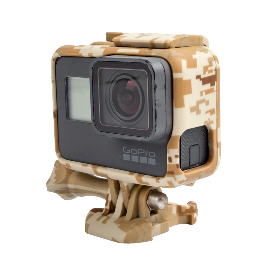 Frame Border Protective Skeleton Housing Case Shell Camouflage Bag For GoPro Hero 5 7 8 9 12110 Black Action Camera Accessories