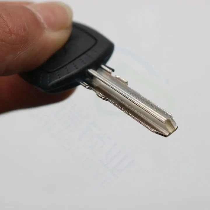10 pces x duplo slot trem cabeça chave embrião casa chave lâmina substituição comprimento 35mm jf024
