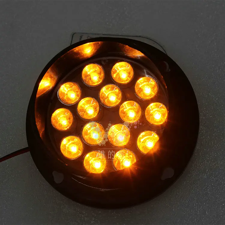 DC12V Customized 80mm LED Pixel Cluster Arrow Board Module with Optical Lens