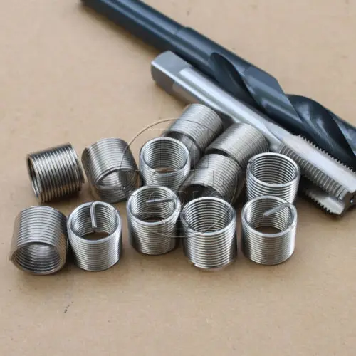 Coil Thread Repair M14 x 2.0 Drill and Tap 12 Inserts