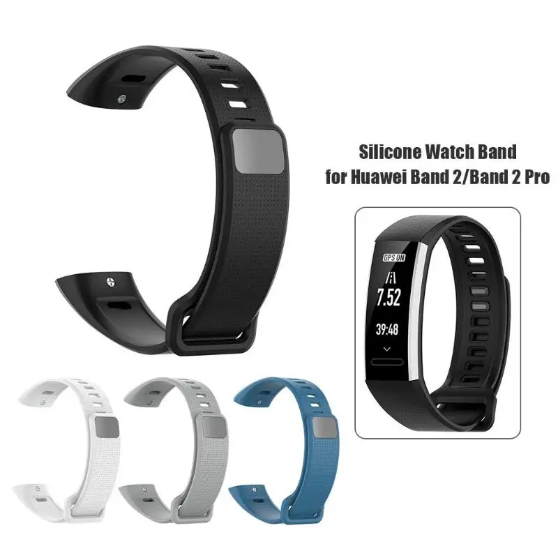 Soft Silicone Adjustable Bracelet Strap Watch Band Wristband Replacement for Huawei Band 6/4/2/Band 6/4/2 Pro GT2/GT2 pro strap