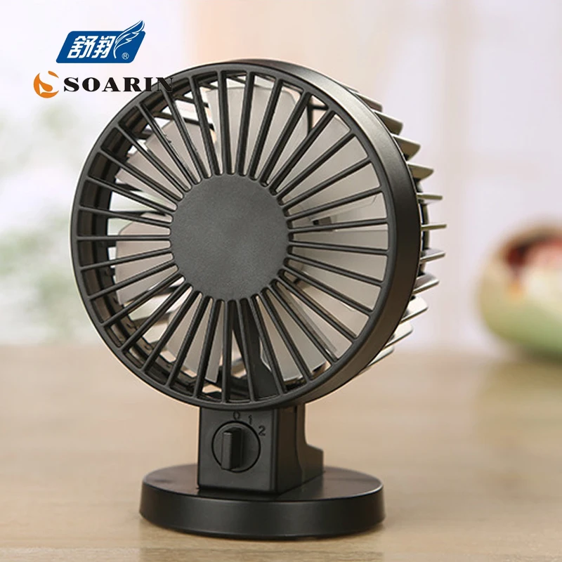 Portable Mini Fan Blue Air Conditioner Ventilador Double Leaf Fan Portable Small Fan Usb Ventilador De Mesa Rechargeable Fan